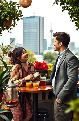 A charming romantic comedy set in Auckland, featuring a quirky, accident-prone heroine with a cheerful demeanor