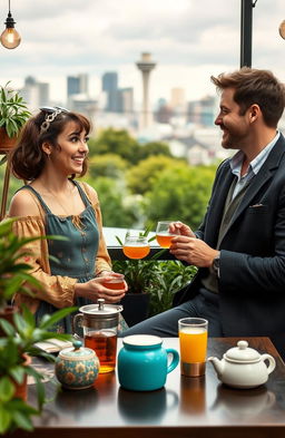 A charming romantic comedy set in Auckland, featuring a quirky, accident-prone heroine with a cheerful demeanor