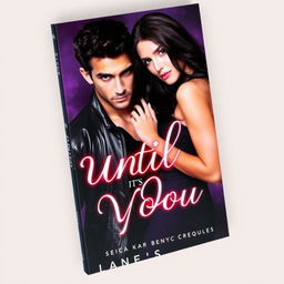 An aesthetically hot book cover featuring a striking male and female lead, both exuding confidence and allure