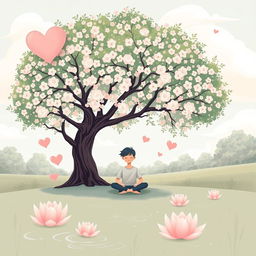 A captivating illustration that embodies the essence of mental health