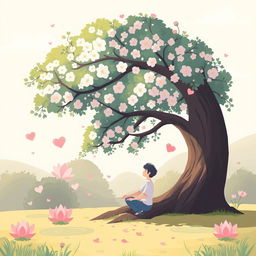 A captivating illustration that embodies the essence of mental health