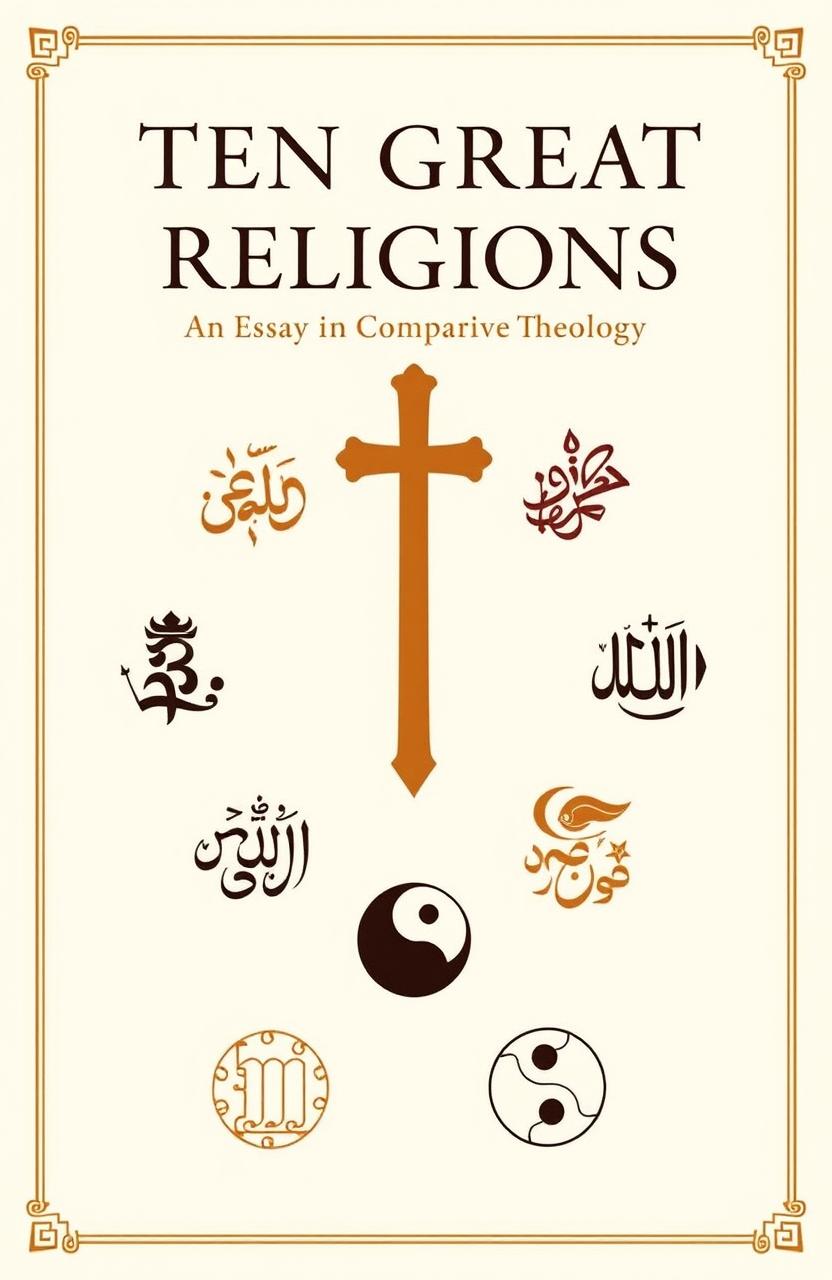 An insightful essay titled 'Ten Great Religions: An Essay in Comparative Theology'