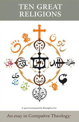 An insightful essay titled 'Ten Great Religions: An Essay in Comparative Theology'