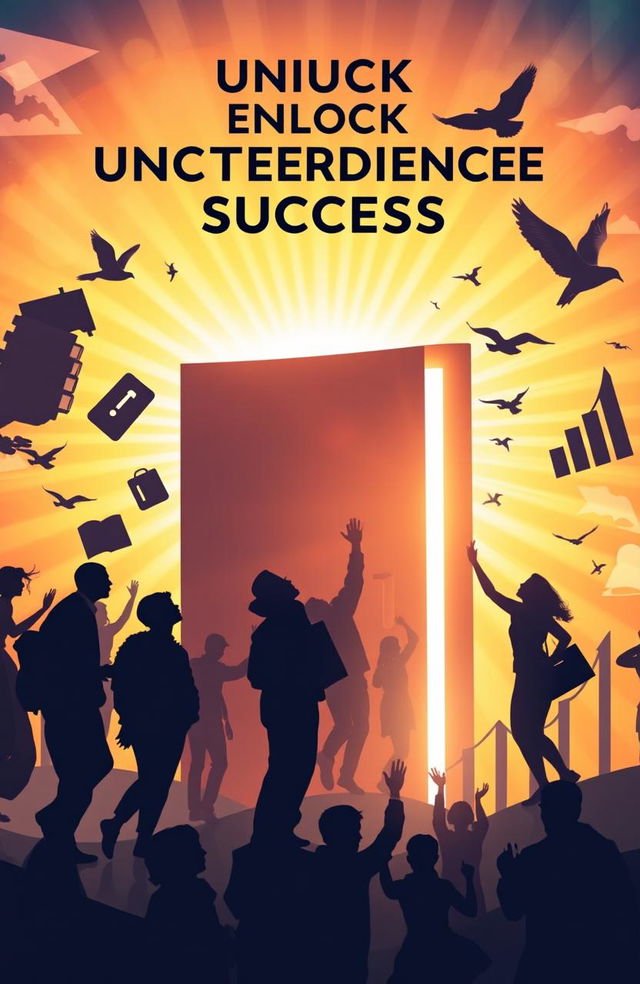 A visually inspiring and uplifting image representing the concept of unlocking potential for extraordinary success