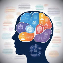 A conceptual image showing the positive impacts of language learning on brain function