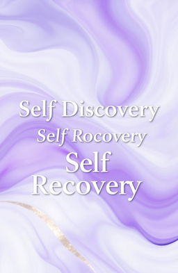 An abstract background featuring a blend of white and purple hues, with additional colors such as soft blues and hints of gold
