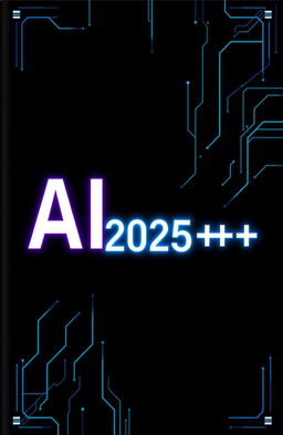 Create a book cover design for 'AI 2025++'