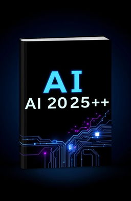 Create a book cover design for 'AI 2025++'