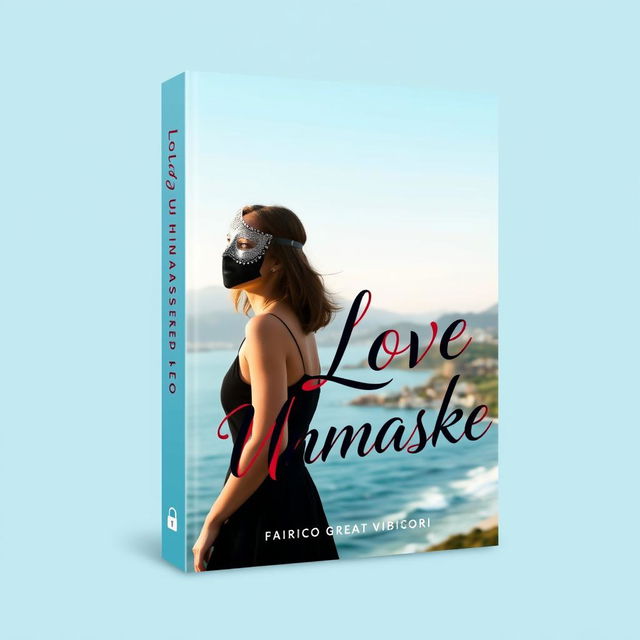 A book cover design for 'Love Unmasked'