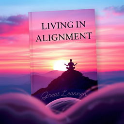 A book cover for 'Living in Alignment' by Great Learner