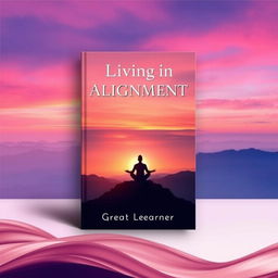 A book cover for 'Living in Alignment' by Great Learner