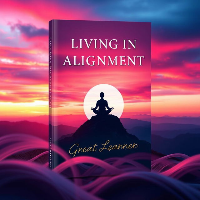 A book cover for 'Living in Alignment' by Great Learner