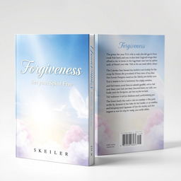 A book cover design featuring the title 'Forgiveness, Set your Spirit Free' prominently displayed on the front, back, and spine