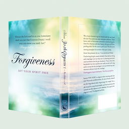 A beautifully designed book cover titled 'Forgiveness: Set Your Spirit Free'