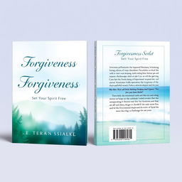 A beautifully designed book cover titled 'Forgiveness: Set Your Spirit Free'