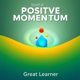 A book cover for 'Creating Positive Momentum' by Great Learner