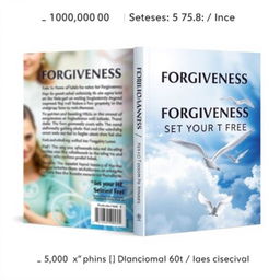 A book cover design featuring the title in bold block letters stating "Forgiveness, Set Your Spirit Free" prominently displayed