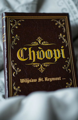 An artistic representation of the book 'Chłopi' by Władysław St