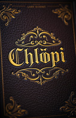 An artistic representation of the book 'Chłopi' by Władysław St
