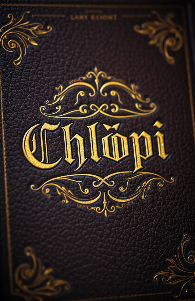 An artistic representation of the book 'Chłopi' by Władysław St