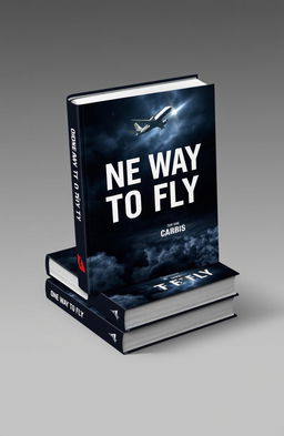 A striking book cover design for a book titled 'One Way to Fly'