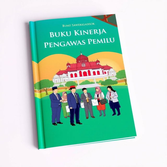 A visually engaging design for the performance book of election supervisors in Bumi Sawerigading