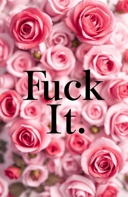 An aesthetic cover design featuring the phrase "Fuck It" in an elegant, bold typography