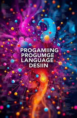 An expressive and visually stunning representation of the principles of programming language design, featuring key concepts such as syntax, semantics, and pragmatics