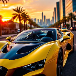 A 2024 Alfa Romeo Stradale 33 designed in the striking style reminiscent of Lamborghini