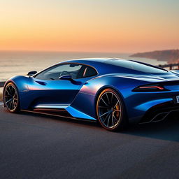 A stunning recreation of the 2024 Lamborghini Revuelto, reimagined with elegant Mercedes styling