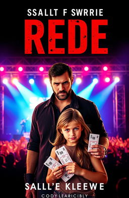 A captivating book cover for a Wattpad story titled 'REDE'