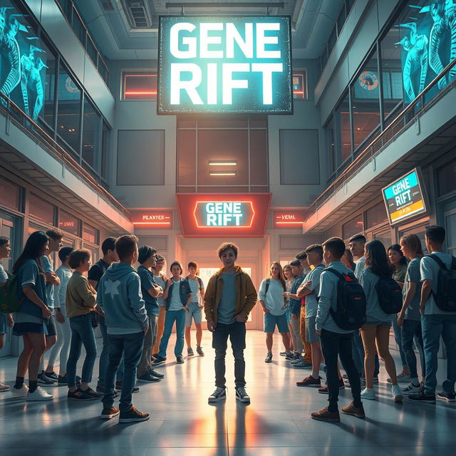 In a world where genetics has evolved to grant superhuman abilities, "Gene Rift" follows the journey of Lucas Silva, an ordinary teenager whose life is turned upside down by the announcement of a government program called "Gene Rift