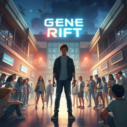 In a world where genetics has evolved to grant superhuman abilities, "Gene Rift" follows the journey of Lucas Silva, an ordinary teenager whose life is turned upside down by the announcement of a government program called "Gene Rift