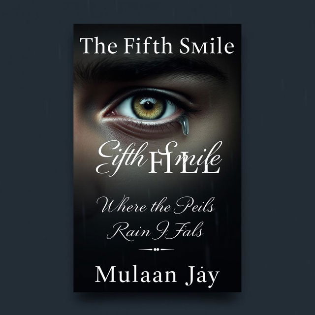 An artistic cover design for the book 'The Fifth Smile'