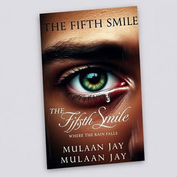 An artistic cover design for the book 'The Fifth Smile'