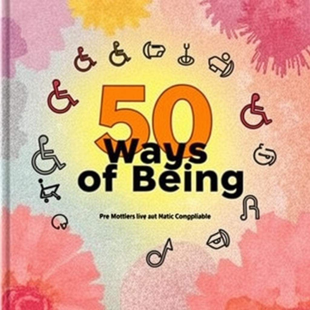 An eye-catching book cover featuring the title '50 Ways of Being' prominently displayed in an engaging and modern font