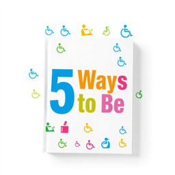 A visually appealing book cover featuring the title '50 Ways to Be' in large, eye-catching letters