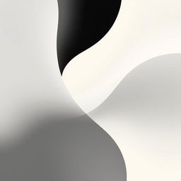 A simple yet artistic magazine background design, utilizing a color palette of grey, black, white, and cream