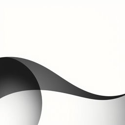 A simple yet artistic magazine background design, utilizing a color palette of grey, black, white, and cream