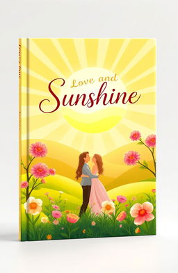 A book cover design featuring the theme of 'Love and Sunshine'