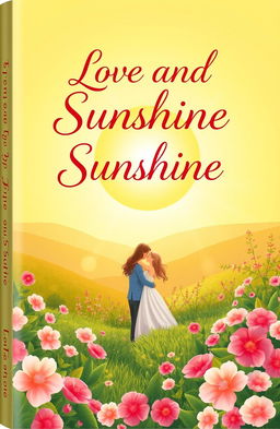 A book cover design featuring the theme of 'Love and Sunshine'