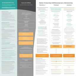 A comparison chart showing improvements in efficiency before and after implementing AI ERP, with metrics like processing time, error rates, and resource utilization being highlighted to emphasize the positive transformation