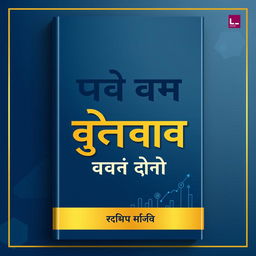 A captivating book cover design titled 'मार्केटिंग की 17 गुप्त रणनीतियां', which translates to '17 Secret Marketing Strategies'