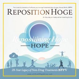 A visually compelling and informative cover image that captures the theme of 'Repositioning Hope: A 28-Year Legacy of Non-Drug Treatments for BPPV'