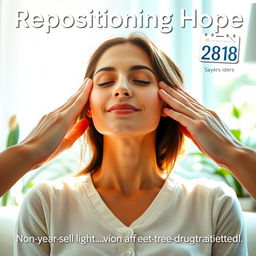 A metaphorical representation of 'Repositioning Hope', symbolizing a 28-year legacy of non-drug treatments for Benign Paroxysmal Positional Vertigo (BPPV)