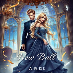 A captivating book cover for a fantasy romance novel by A