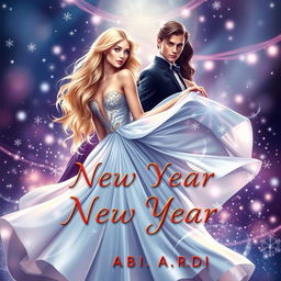 An enchanting book cover for a fantasy romance novel by A