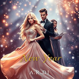 An enchanting book cover for a fantasy romance novel by A