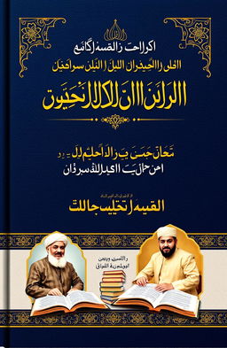 A scholarly book cover featuring the title 'قواعد فقہیہ اور خبرِ واحد کے تعلق پرامام ابو حنیفہ اور شیخ الاسلام مولانا حافظ زبیر کے منہج کا فرق'