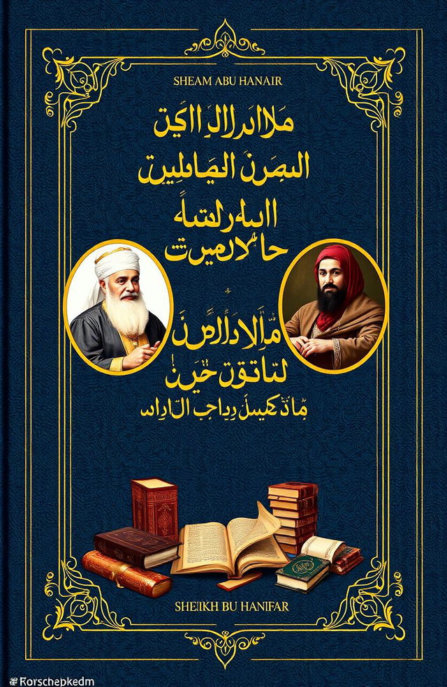 A scholarly book cover featuring the title 'قواعد فقہیہ اور خبرِ واحد کے تعلق پرامام ابو حنیفہ اور شیخ الاسلام مولانا حافظ زبیر کے منہج کا فرق'